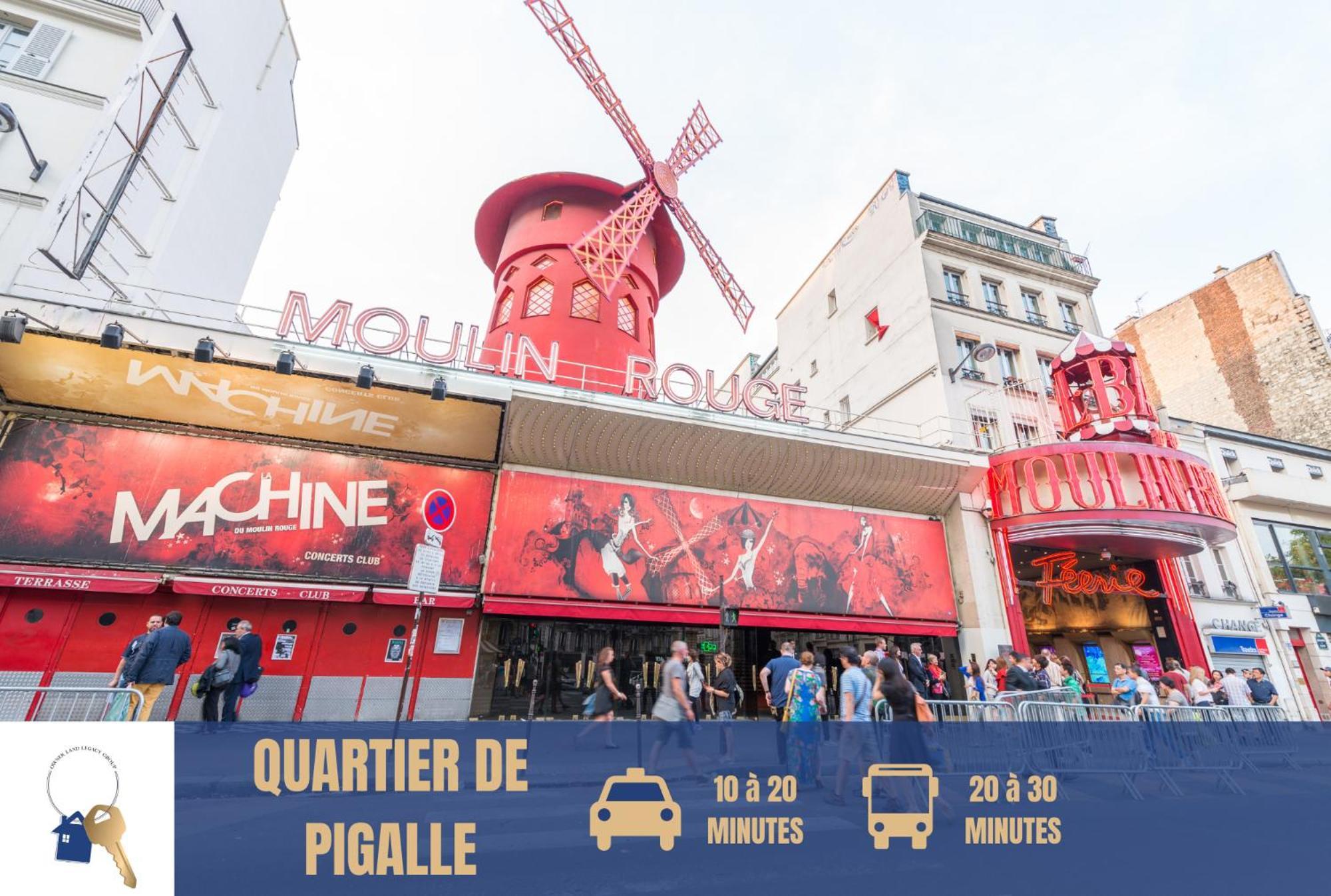 Chambre Lit Double Et Salon Avec Canape-Lit A 10 Minutes Des Champs Elysees 파리 외부 사진