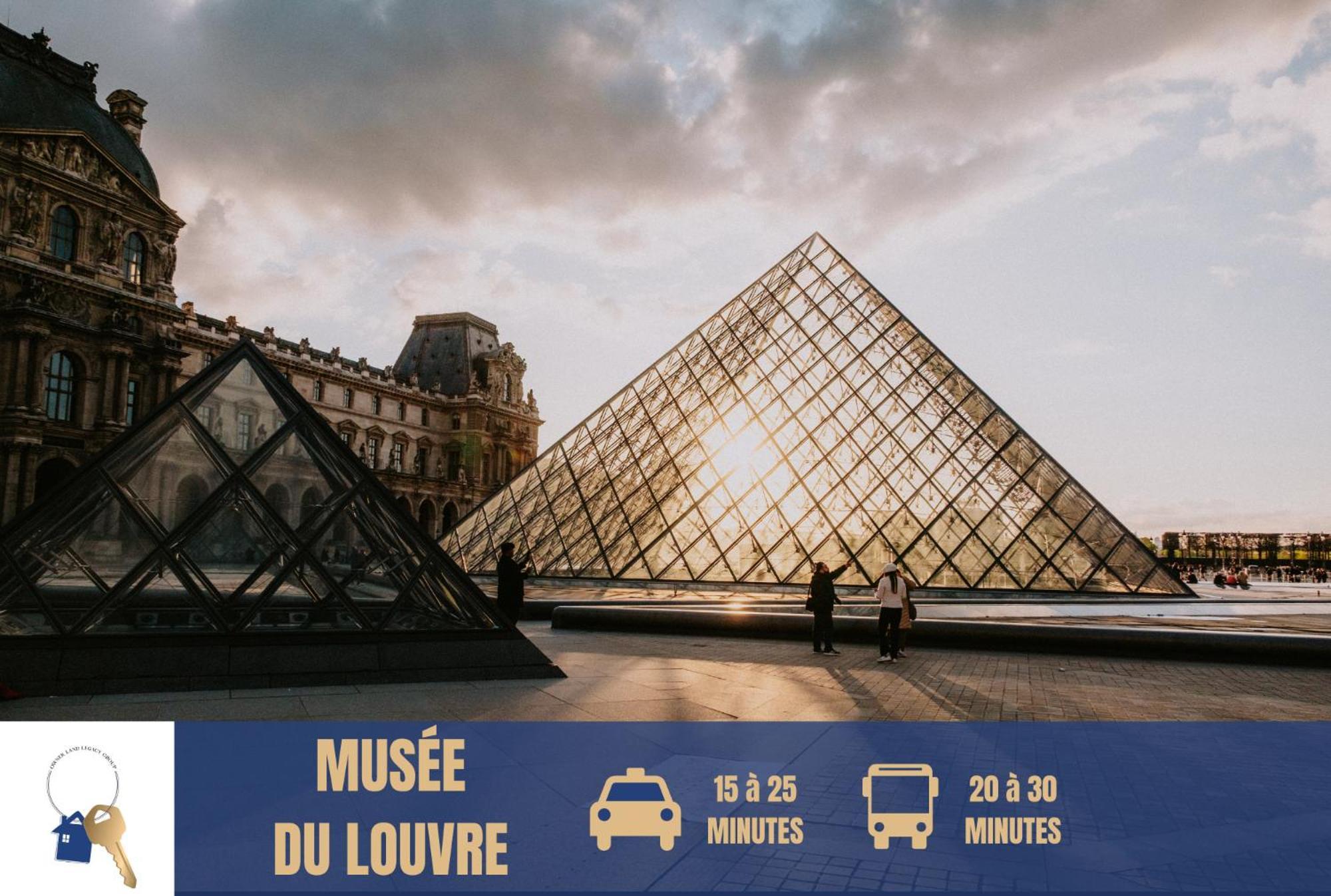 Chambre Lit Double Et Salon Avec Canape-Lit A 10 Minutes Des Champs Elysees 파리 외부 사진